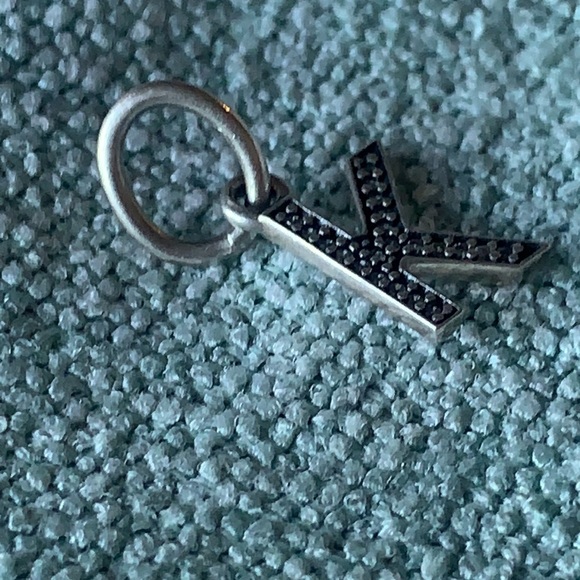 Sparkling “K” Charm - Picture 3 of 6